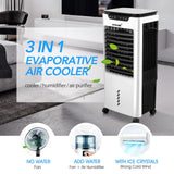 DS BD Maxkon 3 In 1 Evaporative Air Cooler Fan Humidifier 36L Remote Control