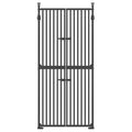 DS BD Retractable Safety Gate Dog Cat Extra Tall Fence 190 to 250cm Black
