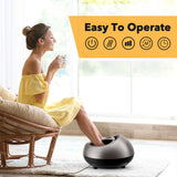 DS BD Foot Massager Machine Thai Style Electric 3 Stage Shiatsu Kneading Air