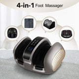 DS BD Foot Massager Machine Leg Calf Arm Electric Shiatsu LED Adjustable Bracket