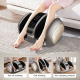 DS BD Foot Massager Machine Leg Calf Arm Electric Shiatsu LED Adjustable Bracket
