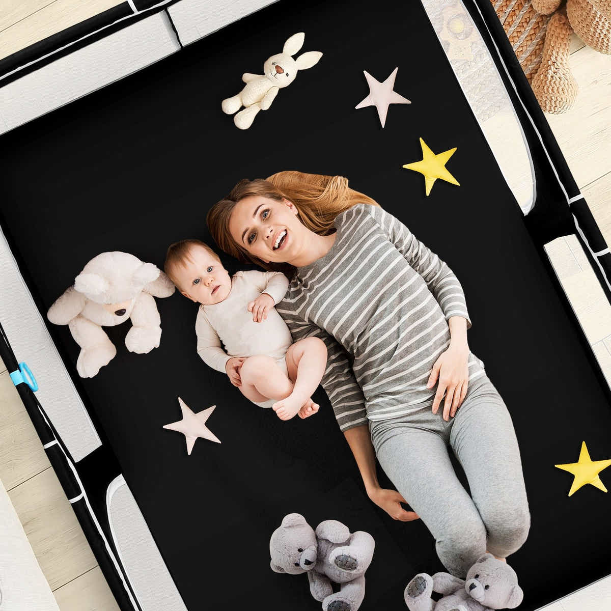 DS BD Baby Playpen Safety Gate Fence Kids Playground Play Walls 150x200cm