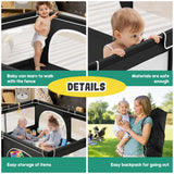 DS BD Baby Playpen Safety Gate Fence Kids Playground Play Walls 150x200cm