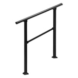 DS BD Stair Handrails Outdoor Steps Rail 2-3 Step Staircase Deck 97x102.5cm