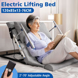 DS BD Electric Lift Bed Arm Back Rest Pillow Bedrails Power Chair Lifter Remote