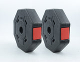 DS BS Dumbbells 40kg Adjustable Octagon Dumbbell Set
