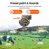 DS BD Security Hunting Camera Game 4G 6MP Solar Powered 12X Zoom Surveillance