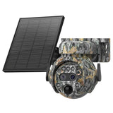 DS BD Security Hunting Camera Game 4G 6MP Solar Powered 12X Zoom Surveillance