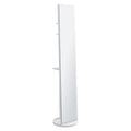DS BD Full Length Mirror Tall Floor Free Standing Body Storage White 30x20x164cm