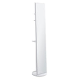 DS BD Full Length Mirror Tall Floor Free Standing Body Storage White 30x20x164cm