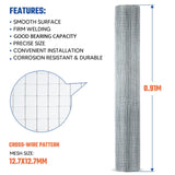 DS BD Welded Wire Mesh Fence 40mx0.91m Chicken Coop Tree Plant Guard Rabbit Cage