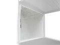 Pergola Blind with White Frame & Screen - 3m x 3m