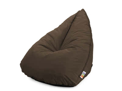 Outdoor Triangle Foam Bag Chair - Brown