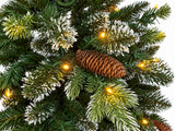DS Christmas Tree Snow Tips with Lights - 6FT/180cm
