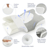 DS BD Luxdream Cervical Pillow Memory Foam Contour Neck Shoulder Ergonomic