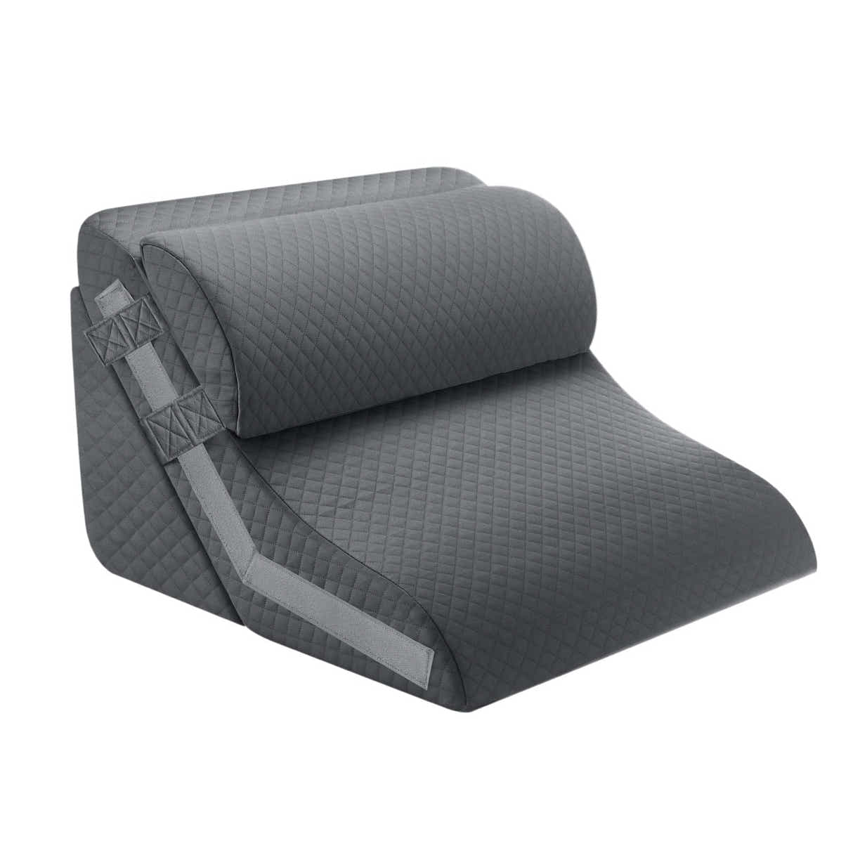 DS BD Wedge Pillow Set 3Pcs Triangle Bed Cushion Memory Foam Head Adjustable
