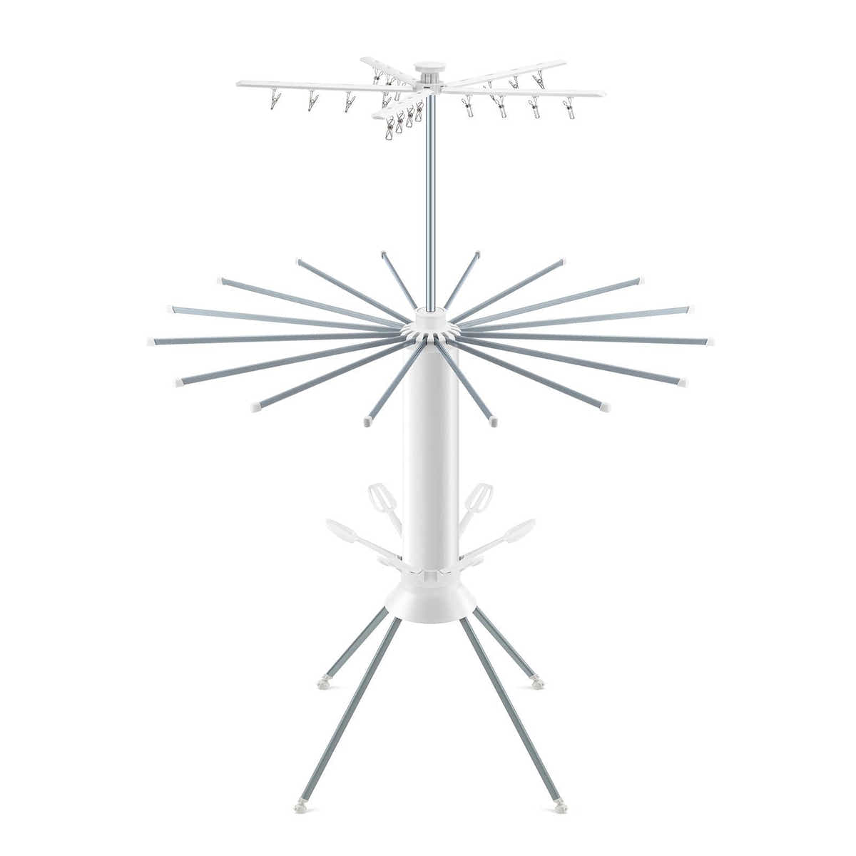 DS BD Clothes Drying Rack Garment Airer Laundry Horse 3 Tier Storage Indoor