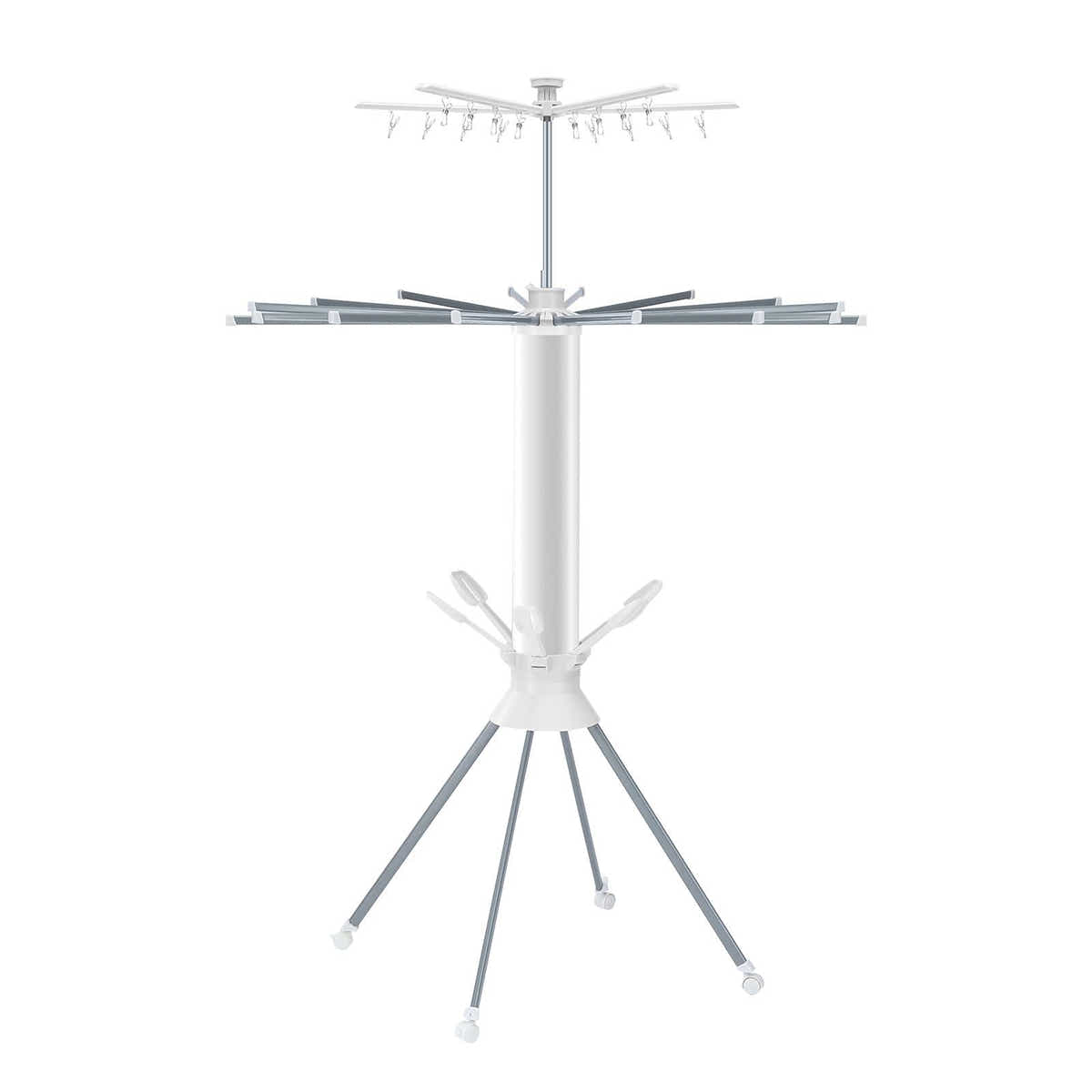 DS BD Clothes Drying Rack Garment Airer Laundry Horse 3 Tier Storage Indoor