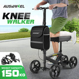 DS BD Knee Scooter Walker Steerable Mobility Wheelchair Medical Crutch Broken