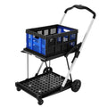 DS BD Folding Cart Basket Shopping Luggage Grocery Hand Truck Utility Push