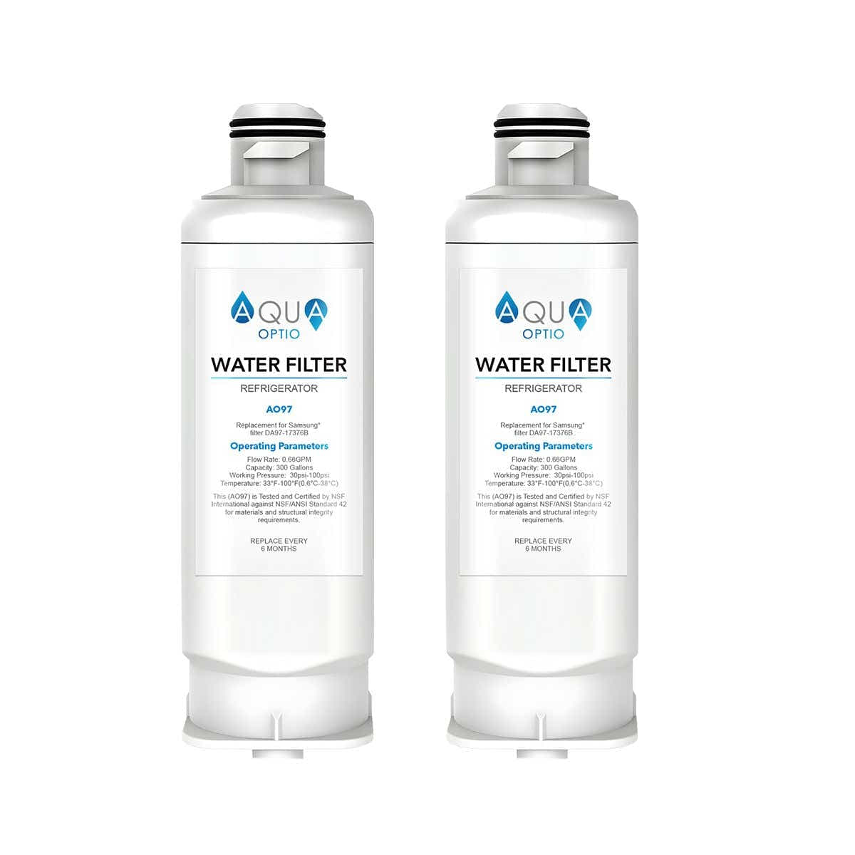 DS BD Refrigerator Water Filter DA97-17376B Replacement HAF-QIN/EXP, DA97-08006C