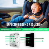 DS BD Butyl Sound Deadener Car Mat Audio Noise Rubber 2.2mm 4 SQM 50x800cm