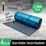 DS BD Butyl Sound Deadener Insulation Car Mat Rubber 2.2mm 4 SQM 50x800cm