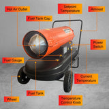 DS BD Industrial Fan Heater 38kW Diesel Kerosene Space Workshop Shed Garage