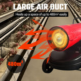 DS BD Industrial Fan Heater 68kW Diesel Kerosene Space Forced Air Blower