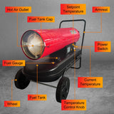 DS BD Industrial Fan Heater 68kW Diesel Kerosene Space Forced Air Blower