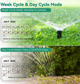 DS BS Sprinkler Timer Programmable Automatic/Manual Irrigation System