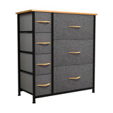 DS BS 7 Drawers Steel Frame Fabric Storage Tower