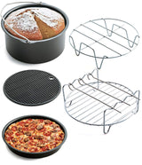 DS BS 8pc Air Fryer Accessories for Gowise Phillips and Cozyna