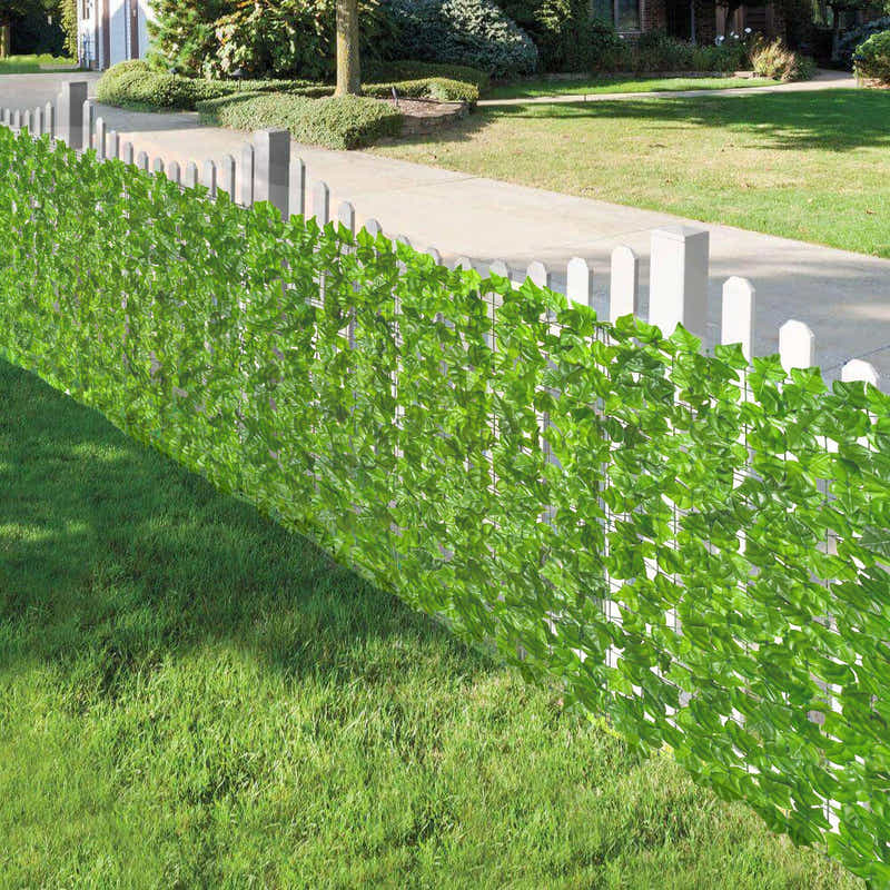DS BS Artificial Ivy Privacy Fence Screen 100 x 300 cm
