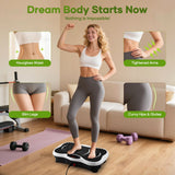 DS BD Vibration Platform Machine Plate Fitness Gym Exercise Vibrating Shaking