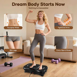 DS BD Vibration Machine Plate Full Workout Vibrating Exercise Fitness Platform