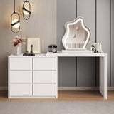 DS BD Vanity Dressing Table LED Lighted Mirror 3 Colour Lights 6 Drawer Chest