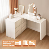 DS BD Vanity Dressing Table LED Lighted Mirror 3 Colour Lights 6 Drawer Chest