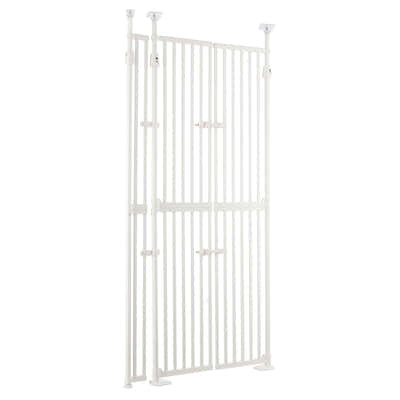 DS BD Retractable Safety Gate Dog Cat Extra Tall 3-Position Width Adjustment
