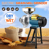 DS BD Electric Grain Mill Grinder Dry Wet Corn Rice Wheat Feed Milling 3000W