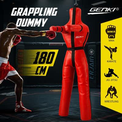 DS BD 180cm Grappling Dummy BJJ MMA Jiu Jitsu Boxing Punching Unfilled Judo