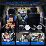 DS BD Baby Monitor Car Camera 1080P HD LED Night Vision Cam 4.3 Inch Display