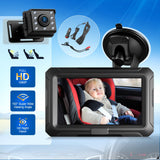 DS BD Baby Monitor Car Camera 1080P HD LED Night Vision Cam 4.3 Inch Display
