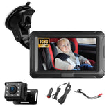 DS BD Baby Monitor Car Camera 1080P HD LED Night Vision Cam 4.3 Inch Display