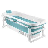 DS BD Large Bath Tub Soaking Water Spa Shower Foldable Bathroom Freestanding