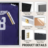 DS BD Jersey Display Case Frame Shadow Sports Memorabilia Wall Mounting Showcase