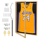 DS BD Jersey Shadow Box Frame Sports Case Wall Mounting Showcase Football