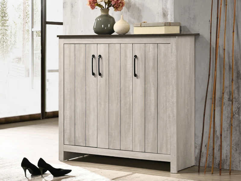 Lennart 3-Door Shoe Storage Cabinet