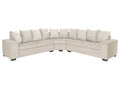 DS NZ Made Ella Corner Sofa with Pattern Cushion - Kido Marble