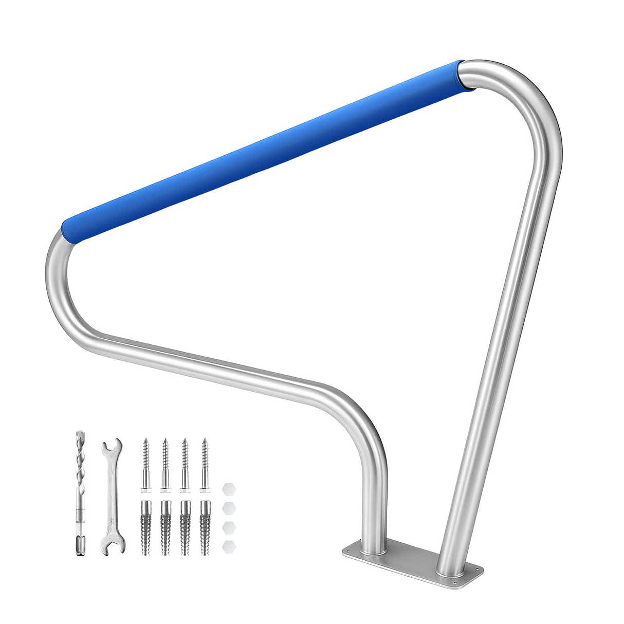DS BD Swimming Pool Handrail Steps Handle 110cm Grip Cover Pools 122x91.5cm